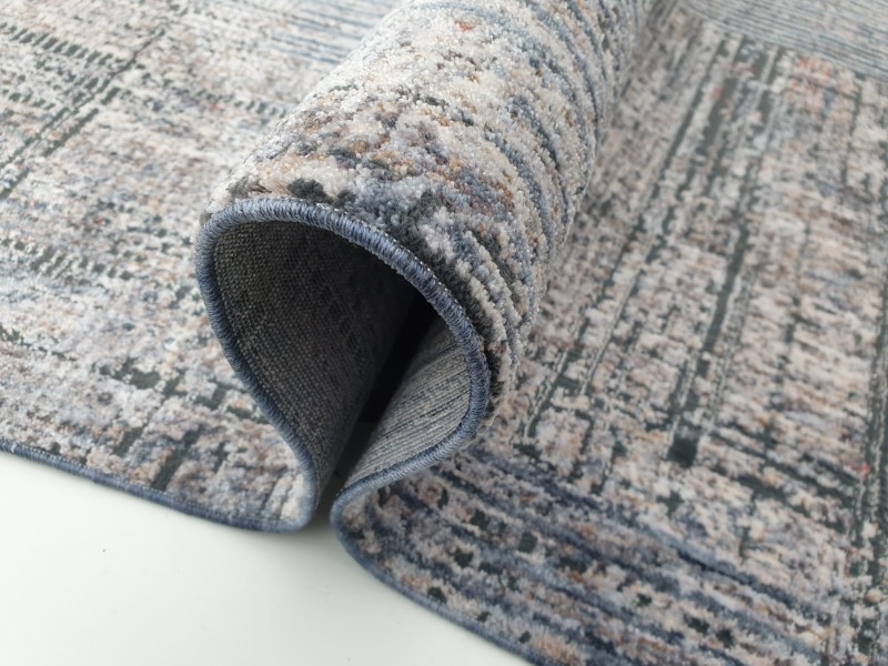 Bok dywanu vintage Kentucky 507 niebieskiego