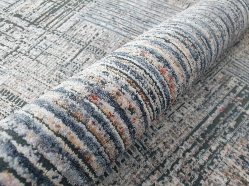 Runo  dywanu nowoczesnego vintage Kentucky 507 niebieskiego