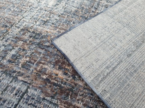 Spód dywanu nowoczesnego Kentucky 510 niebieskiego