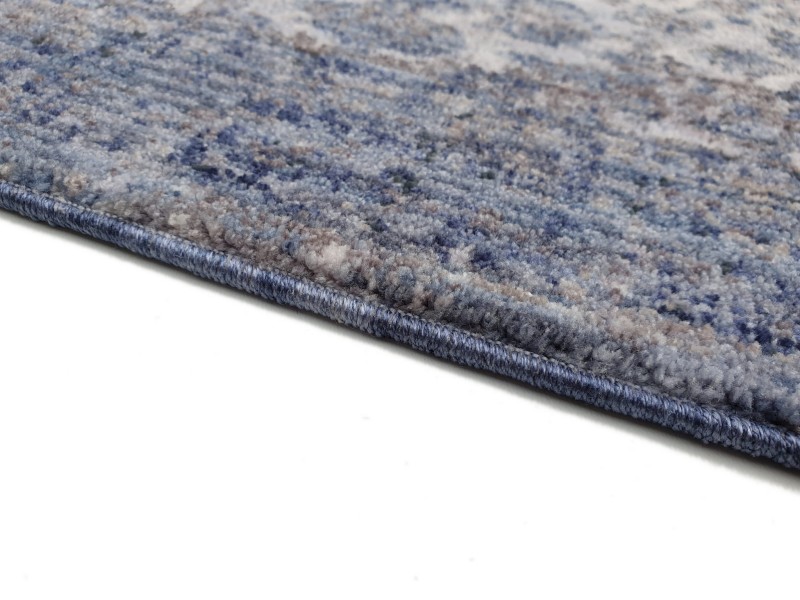 Brzeg dywanu tradycyjnego Kentucky 509 niebieskiego