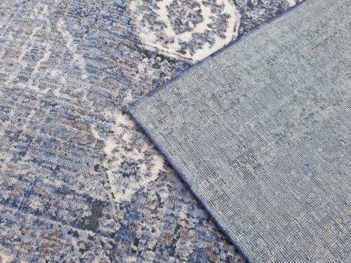 Spód dywanu vitage Kentucky 509 niebieskiego