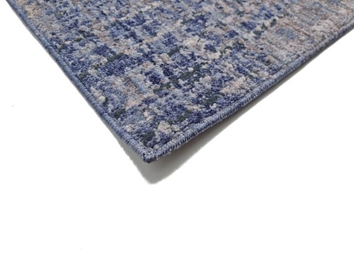 Róg dywanu tradycyjnego vitage Kentucky 509 niebieskiego