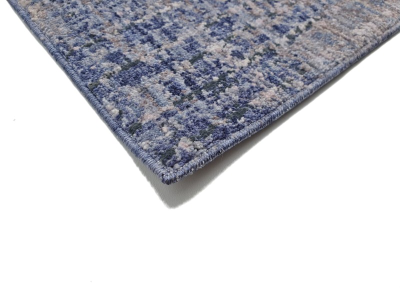 Róg dywanu tradycyjnego vitage Kentucky 509 niebieskiego