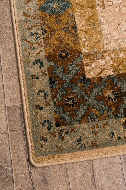 Dywan wełniany Dywilan Omega Lumena kamel 2 - róg