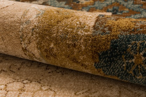 Dywan wełniany Dywilan Omega Lumena kamel 2 - zbliżenie runa