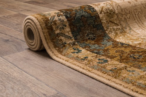 Dywan wełniany Dywilan Omega Lumena kamel 2 - bok