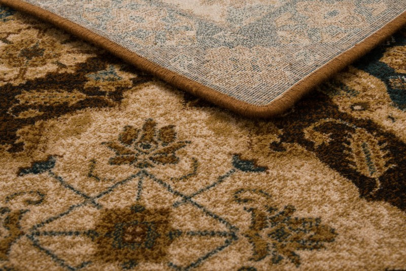 Dywan wełniany Dywilan Omega Torino koniak 2 - spód