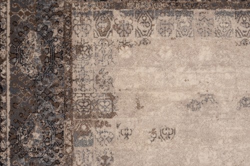 Dywan wełniany Dywilan Moon Pamuk srebrny - wzór