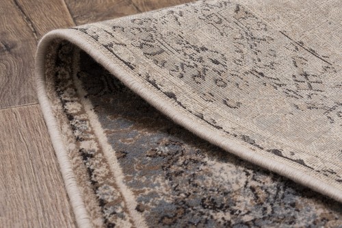 Dywan wełniany Dywilan Moon Pamuk srebrny - spód