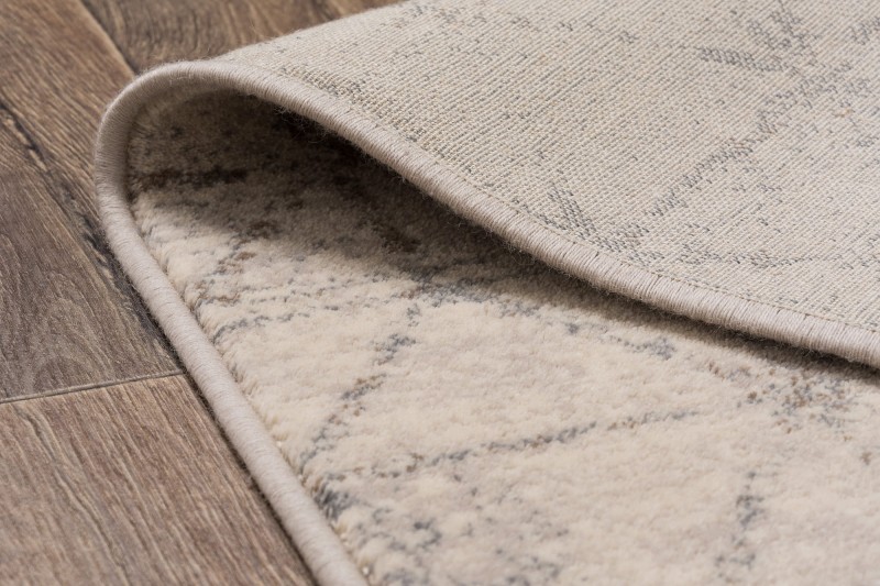 Dywan wełniany Dywilan Moon Oro srebrny - spód