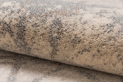 Dywan wełniany Dywilan Moon Oro srebrny - runo