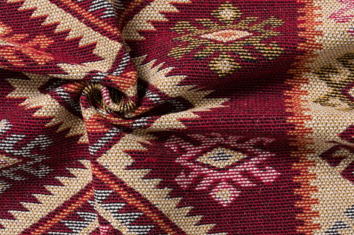 Dywan KILIM romby bordo dwustronny _dywanywitek_pl_9