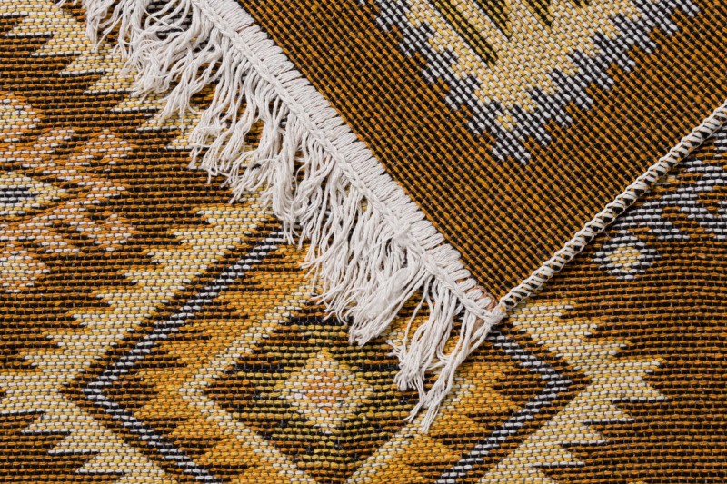 Dywan KILIM romby miód dwustronny _dywanywitek_pl_7