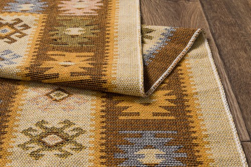 Dywan KILIM romby miód dwustronny _dywanywitek_pl_9