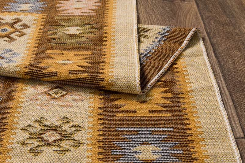 Dywan KILIM romby miód dwustronny _dywanywitek_pl_9