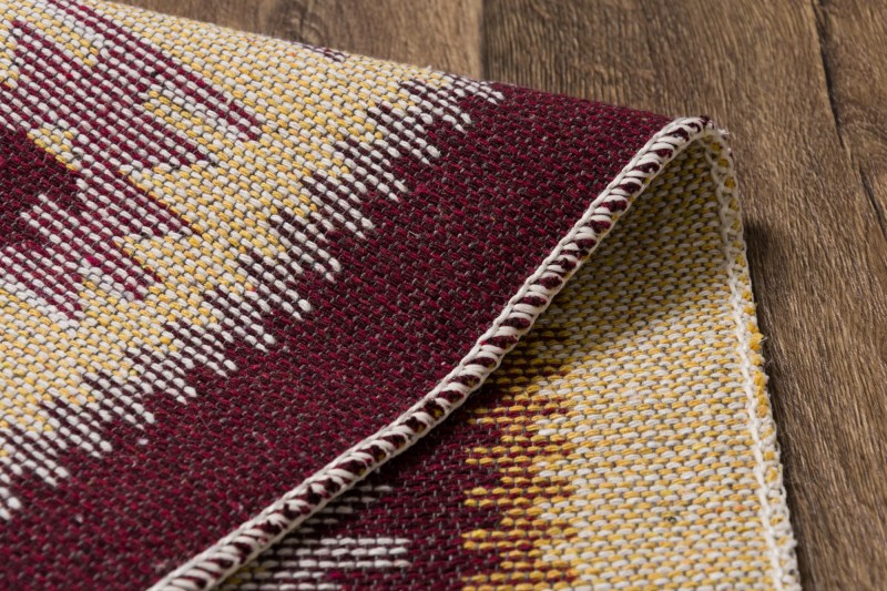 Dywan KILIM romby śliwka dwustronny _dywanywitek_pl_8