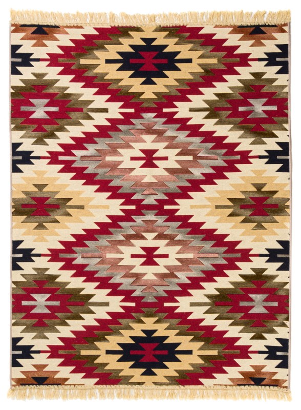 Dywan KILIM GOLD aztecki beżowy dwustronny _dywanywitek_pl_2
