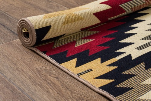 Dywan KILIM GOLD aztecki beżowy dwustronny _dywanywitek_pl_11