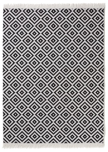 Dywan KILIM GOLD romby biało-czarny _dywanywitek_pl_2