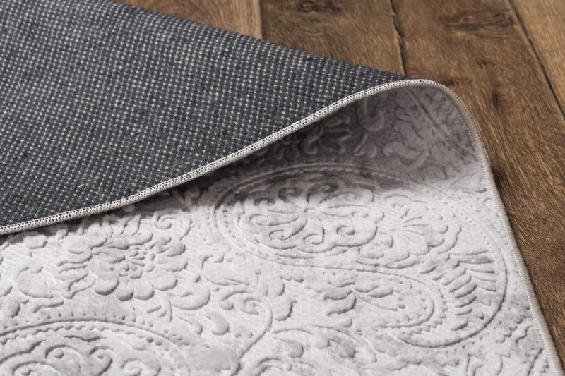 Spód dywanu nowoczesnego Avangarde jasno szarego