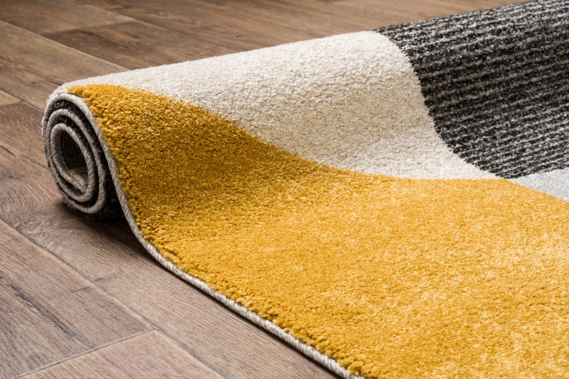 Dywan LARA E543A Grey/Yellow _dywanywitek_pl_8