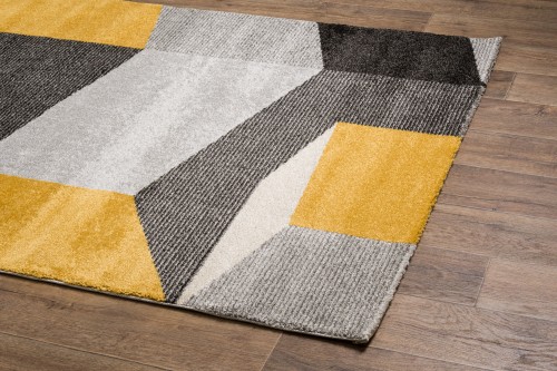 Dywan LARA E543A Grey/Yellow _dywanywitek_pl_2
