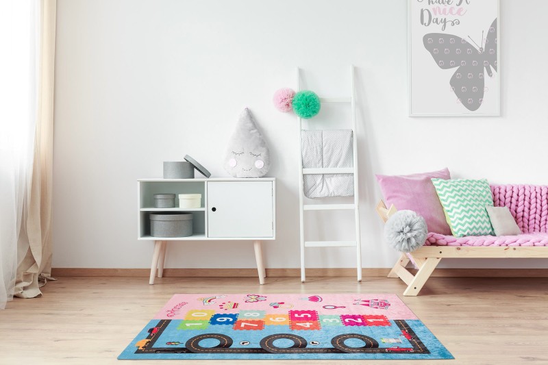 Dywan dla dzieci KIDS 4040 Drogi Uliczki Klasy _dywanywitek_pl_2