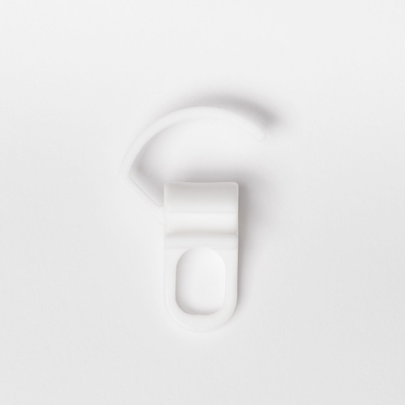 Ślizg blokujący opadanie firan w skosach