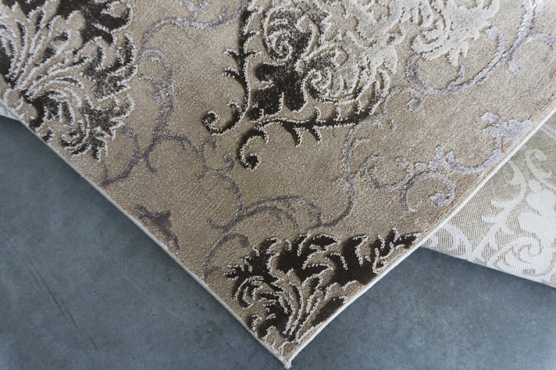 Dywan glamour Elite 23282 beżowy - róg