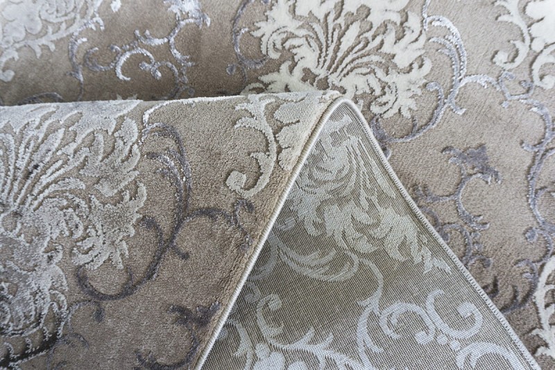 Dywan glamour Elite 23282 beżowy - spód