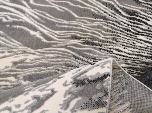 Dywan nowoczesny abstrakcja Elite 8752 szary - runo