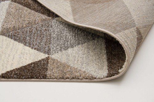Chodnik Rumba Trójkąty 6067 SZARO-BEŻOWY _dywanywitek_pl_5
