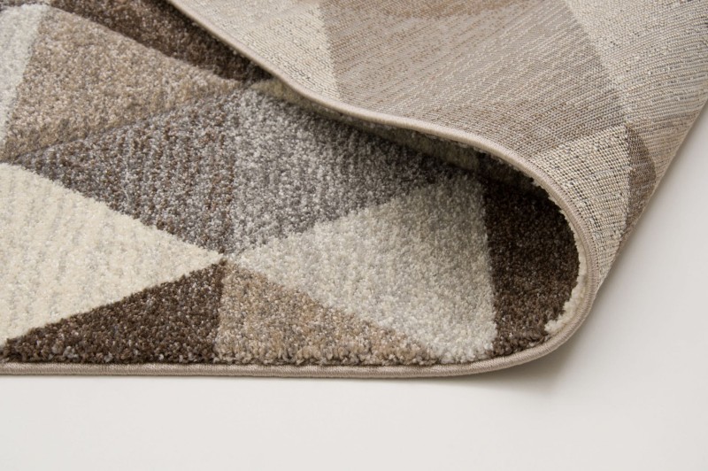 Chodnik Rumba Trójkąty 6067 SZARO-BEŻOWY _dywanywitek_pl_5