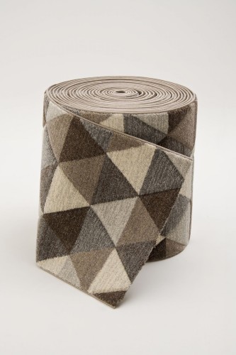 Chodnik Rumba Trójkąty 6067 SZARO-BEŻOWY _dywanywitek_pl_3