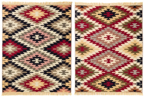 Dywan KILIM GOLD aztecki beżowy dwustronny _dywanywitek_pl_