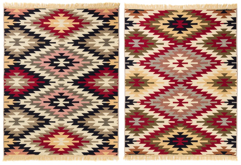 Dywan KILIM GOLD aztecki beżowy dwustronny _dywanywitek_pl_