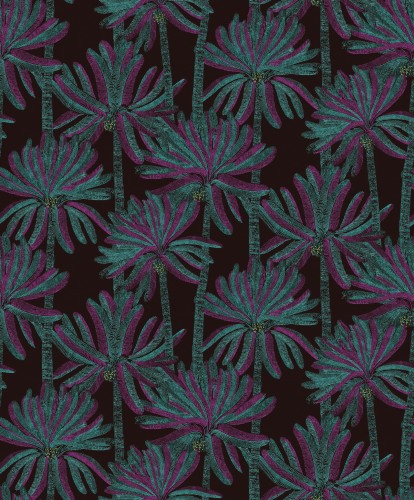 Tapeta w palmy Khroma Havana HAV602 Palmary Viridian