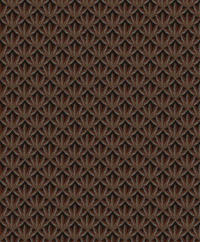 Tapeta w liście palmy Khroma Havana HAV701 Plume Sierra