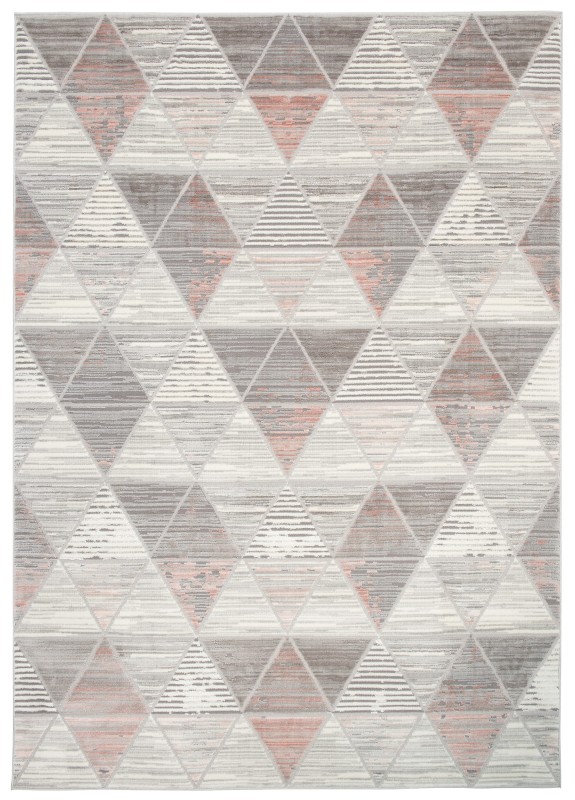 Dywan E460A LIGHT GRAY/DARK PINK ASTHANE _dywanywitek_pl_