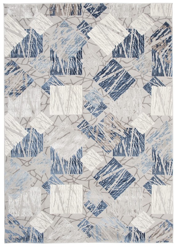 Dywan E464A LIGHT GRAY/DARK BLUE ASTHANE _dywanywitek_pl_