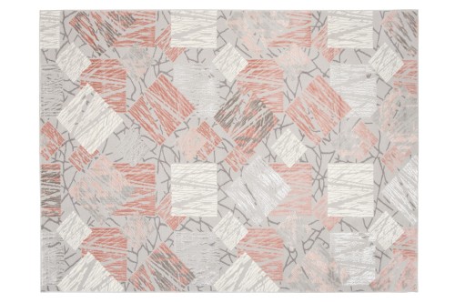 Dywan E464A LIGHT GRAY/DARK PINK ASTHANE _dywanywitek_pl_2
