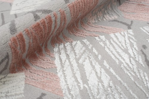 Dywan E464A LIGHT GRAY/DARK PINK ASTHANE _dywanywitek_pl_9