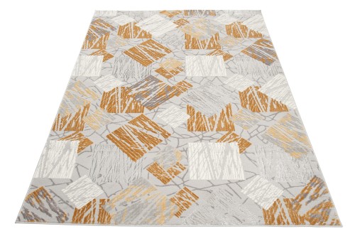 Dywan E464A LIGHT GRAY/DARK YELLOW ASTHANE _dywanywitek_pl_3