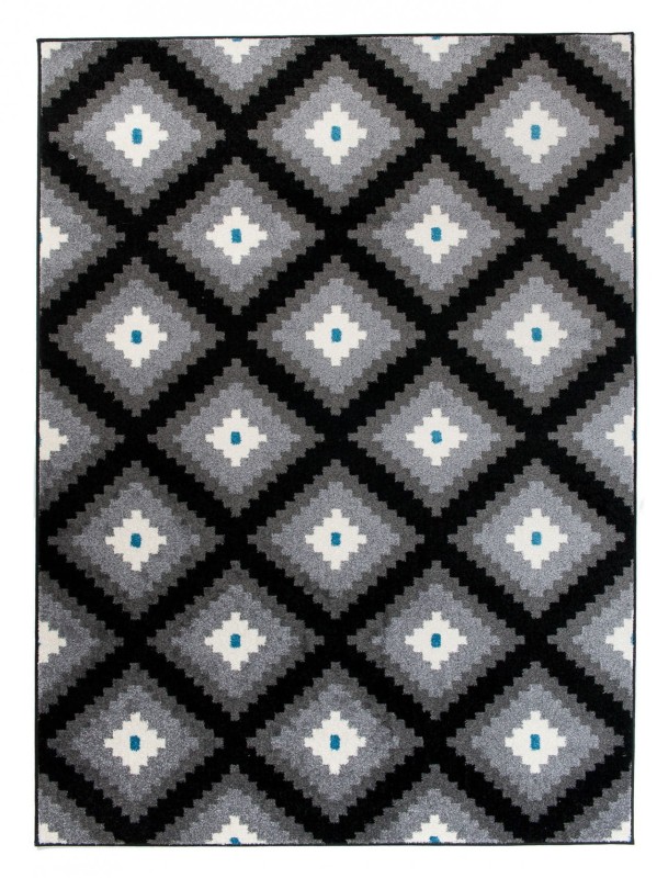 Dywan L885B BLACK MAROKO O0X _dywanywitek_pl_