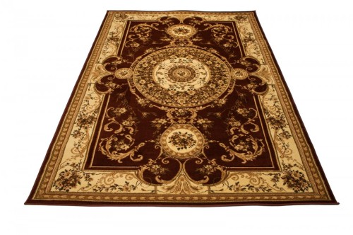 Brązowy dywan klasyczny Yesemek 6548a brown