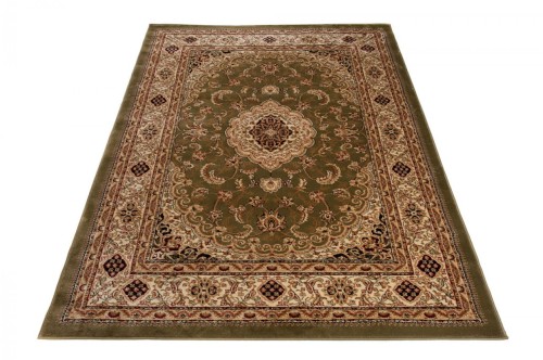 Zielony dywan klasyczny Yesemek 6956d lemon green