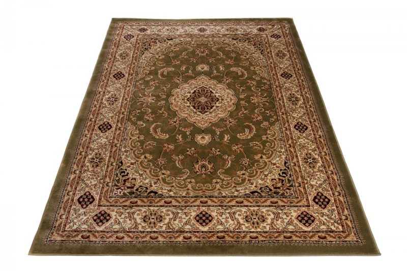 Zielony dywan klasyczny Yesemek 6956d lemon green