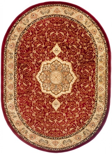 Dywan owalny Yesemek 5071a red