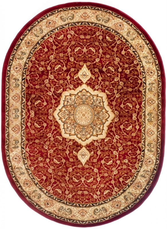 Dywan owalny Yesemek 5071a red