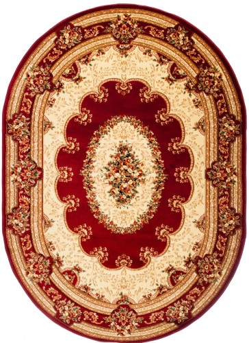 Dywan owalny Yesemek 5889A red
